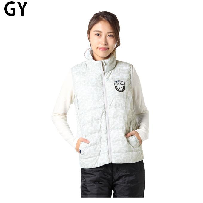 FILA（フィラ） ゴルフウェア ベスト レディース ライトダウンベスト