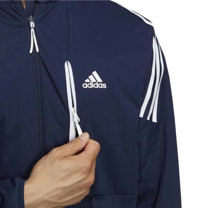 adidas（アディダス） ゴルフウェア ブルゾン メンズ スリーストライプ