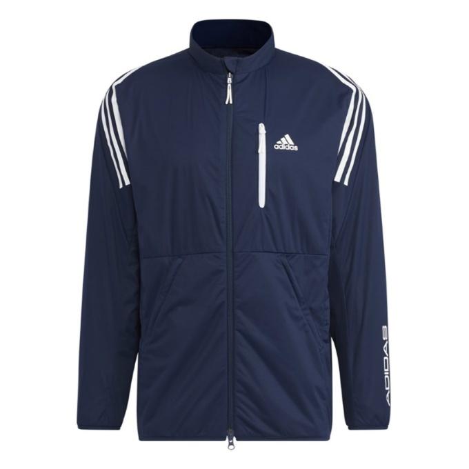 adidas（アディダス） ゴルフウェア ブルゾン メンズ スリーストライプ