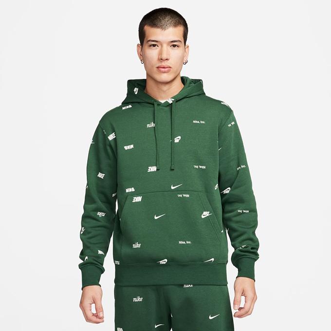 NIKE（ナイキ） スウェットパーカー メンズ CLUB＋BB総柄裏起毛