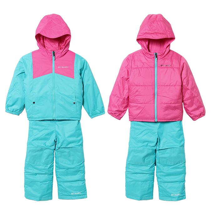 Columbia（コロンビア） スキーウェア キッズ 子供 上下セット スノー