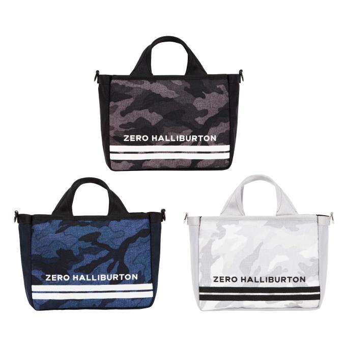 ゼロハリバートン(ZERO HALLIBURTON) ラウンドバッグ ZERO HALLIカモ柄
