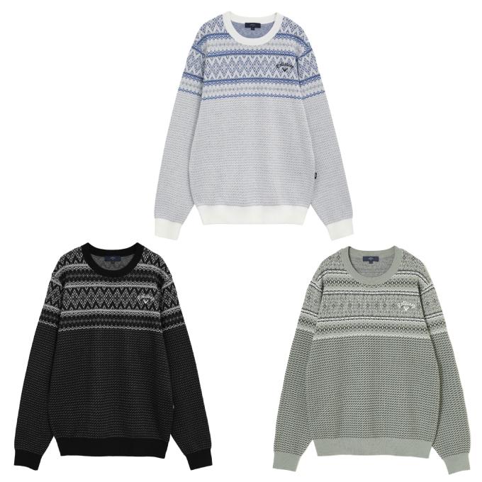 Callaway（キャロウェイ） ゴルフウェア セーター メンズ ノルディック