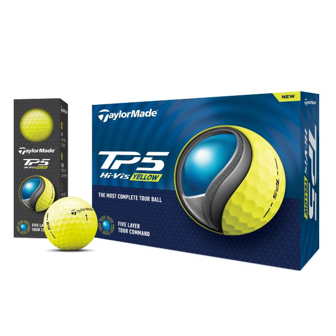 TaylorMade（テーラーメイド） ゴルフボール 1ダース 12個入 TP5 2024