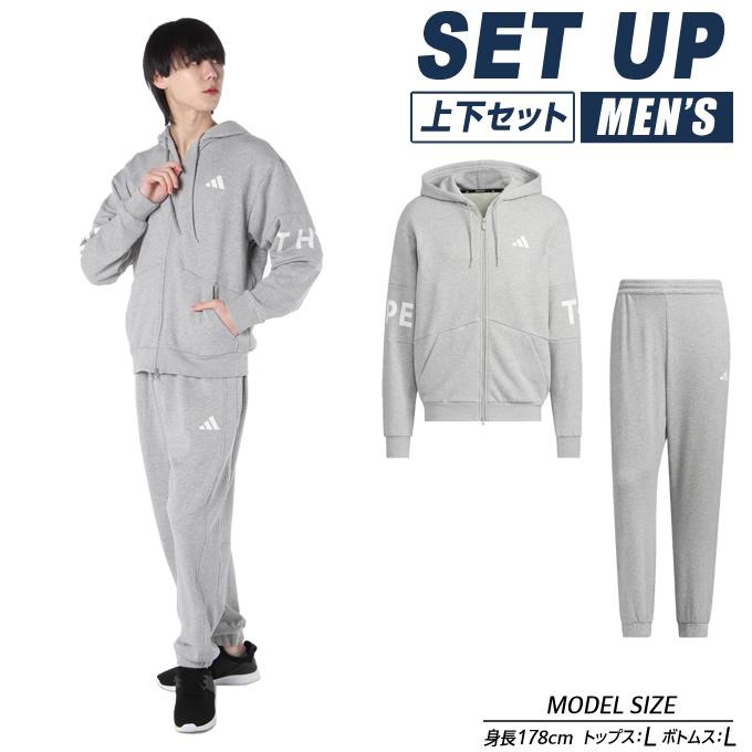 adidas（アディダス） スポーツウェア スウェット 上下セット メンズ