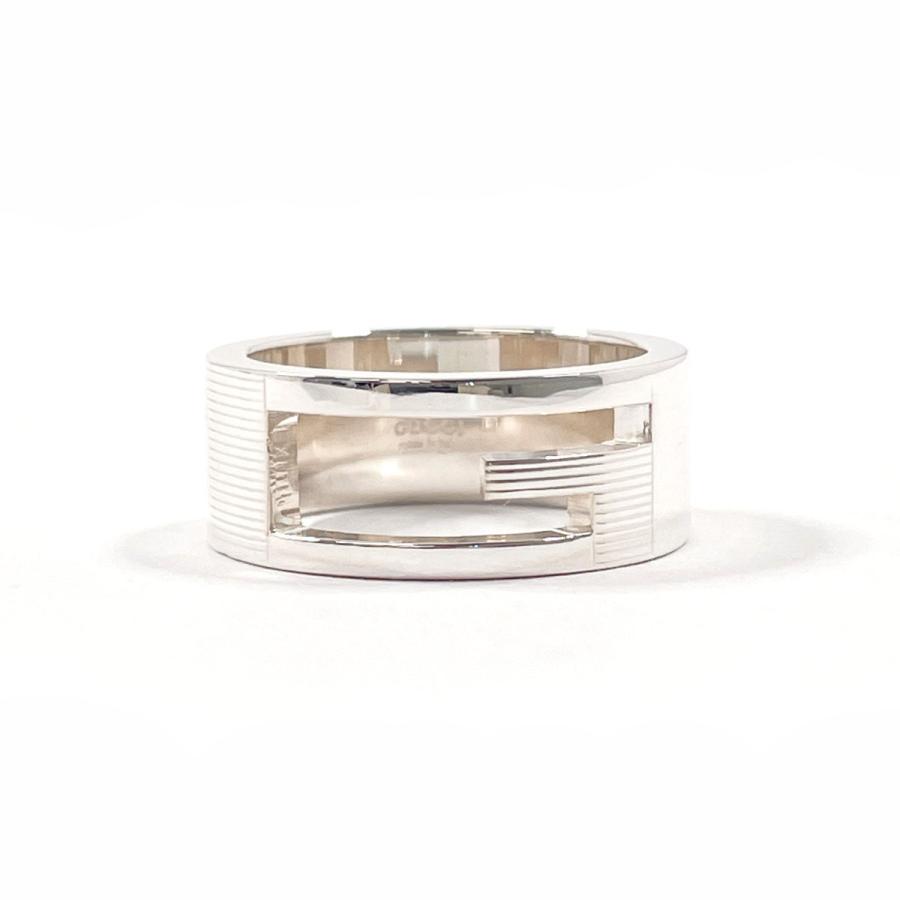 GUCCI（グッチ） 11号 リング・指輪 ブランデッド カットアウトG 表記