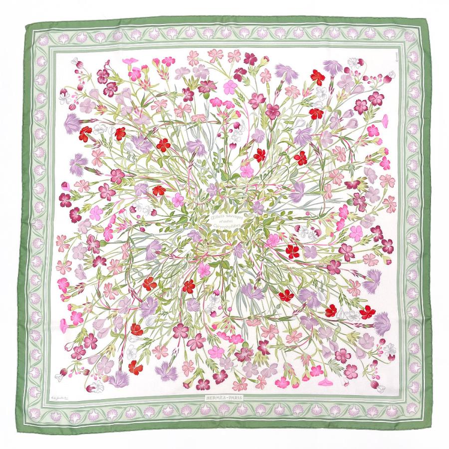 HERMES（エルメス） スカーフ カレ 90 OEillets sauvages et autres