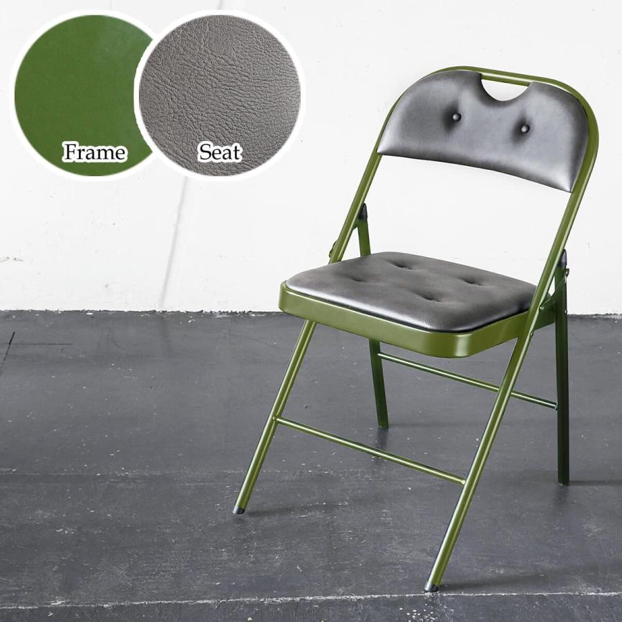 折りたたみ椅子 おしゃれ パイプ椅子 オフィス パーティ レトロ