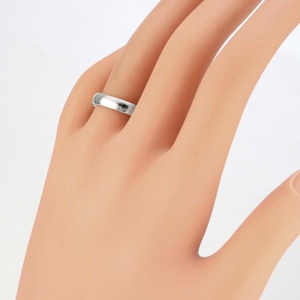 Jewelry i（ジュエリーアイ） 甲丸 リング 4mm幅 プラチナ 指輪 メンズ