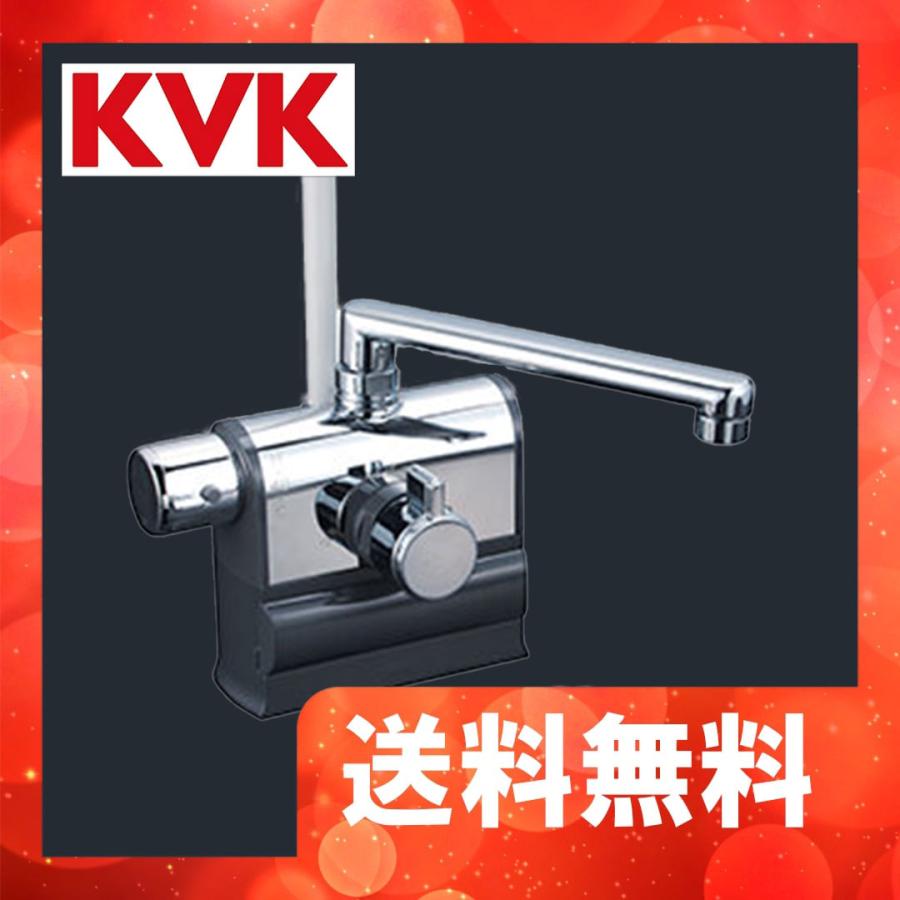 KVK KF3008LHS KVK デッキ形サーモスタット式シャワー : 住設堂.com