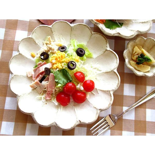 リンカ カネコ 小兵 大皿 21.5cm おしゃれ 七寸皿 日本製 美濃焼 磁器