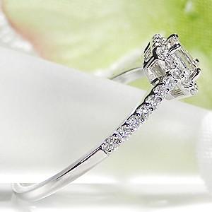 Pt900 カレカット ダイヤモンド リング 0.45ctUP : ジュエリー for you
