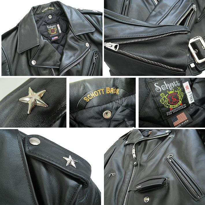 Schott N.Y.C（ショット） Schott TALL ONE STAR RIDERS JACKET トール