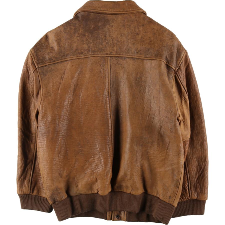 古着 A-2タイプ レザーフライトジャケット メンズM相当 /eaa496128