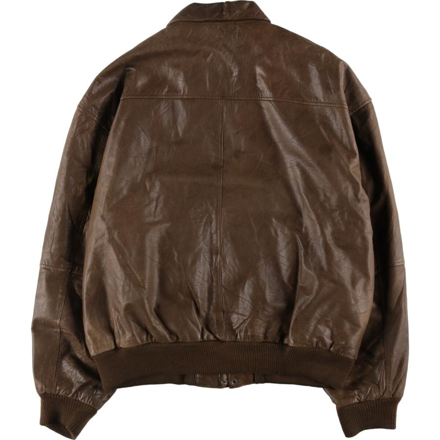 古着 ウィルソン WILSON ADVENTURE BOUND A-2タイプ レザーフライト