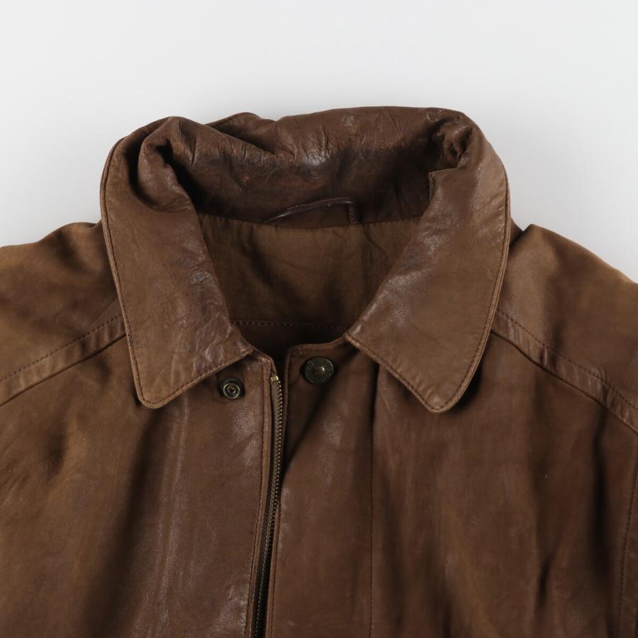 Timberland（ティンバーランド） 古着 レザーハーフコート メンズM相当