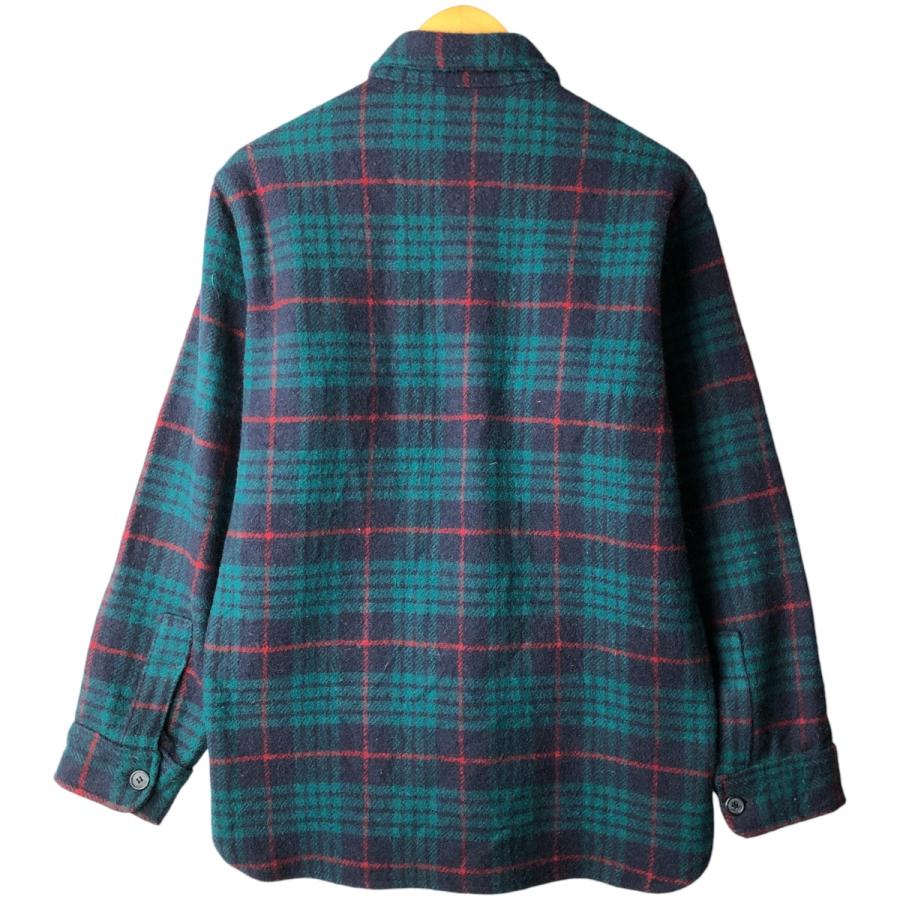 WOOLRICH（ウールリッチ） 古着 80年代 チェック柄 ウールシャツ USA製
