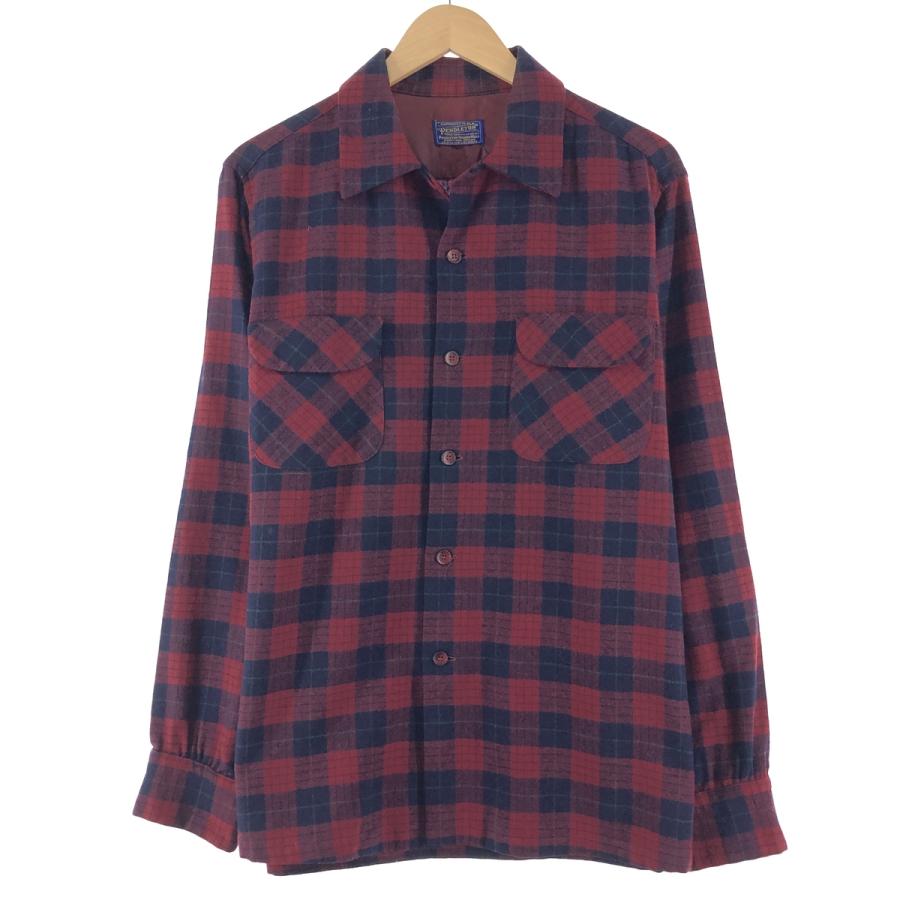 PENDLETON（ペンドルトン） 古着 40年代 チェック柄 ボードシャツ
