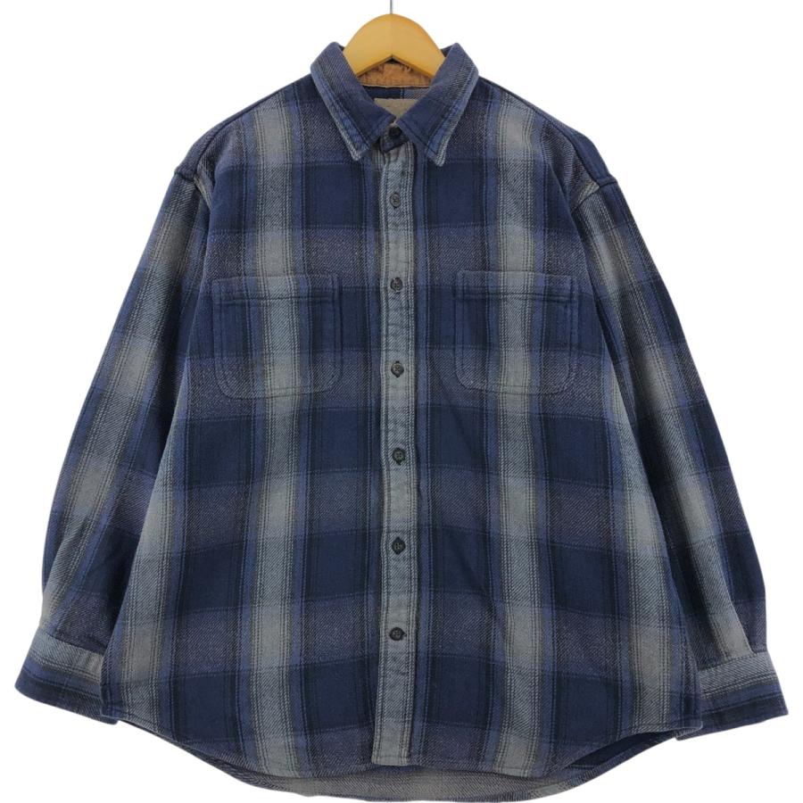 古着 90~00年代 セントジョンズベイ ST.JOHN'S BAY 長袖 ヘビーネル