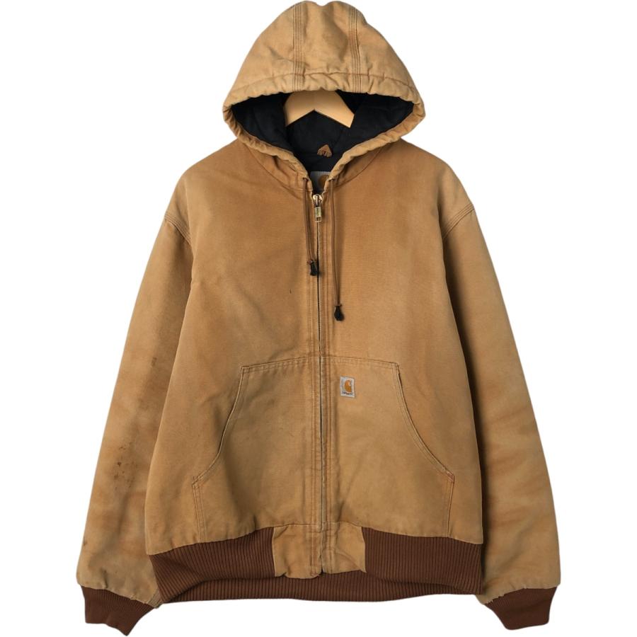 Carhartt（カーハート） 古着 アクティブジャケット ダックフルジップ