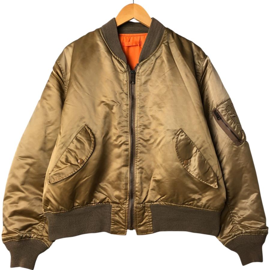 古着 90年代 民間品 コリンス CORINTH MA-1タイプ 中綿入り ミリタリー