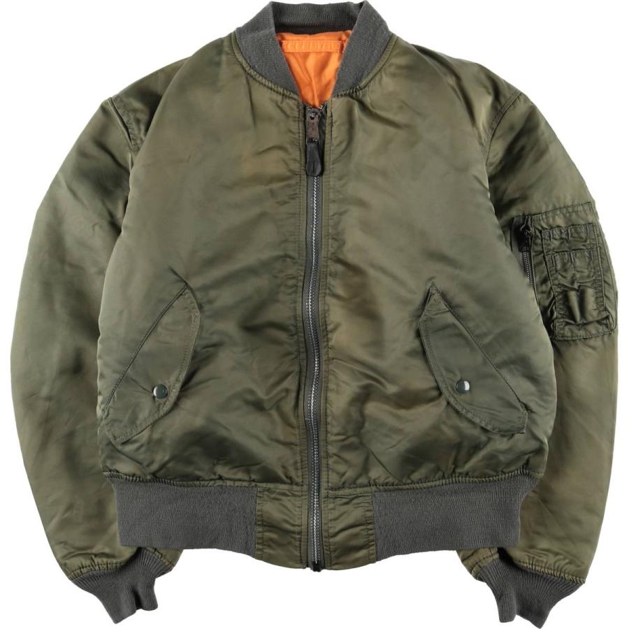 古着 90年代 民間品 アルファ ALPHA MA-1タイプ ミリタリー フライト