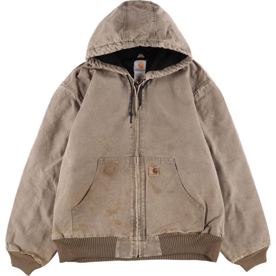 Carhartt（カーハート） 古着 アクティブジャケット ダックフルジップ