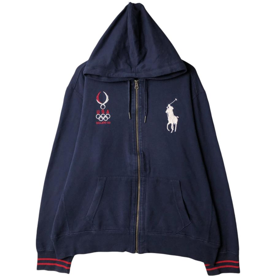 古着 ラルフローレン Ralph Lauren POLO by ビッグポニー スウェット