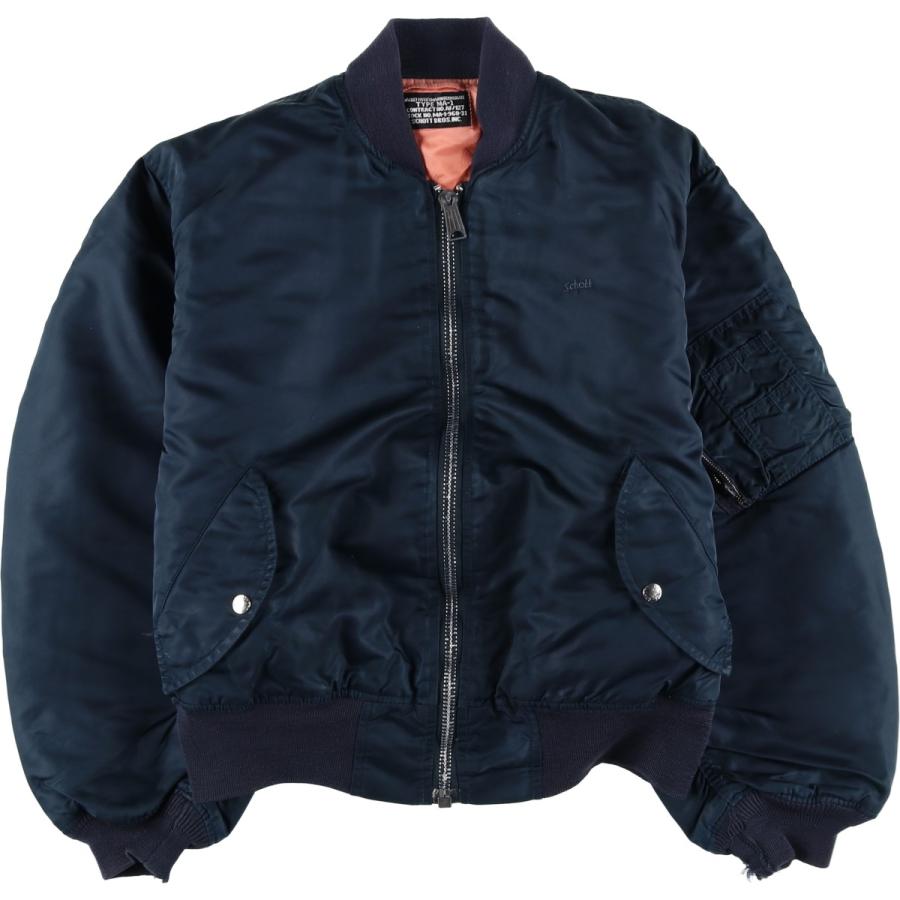 Schott N.Y.C（ショット） 古着 民間品 SCHOTT MA-1タイプ 中綿入り