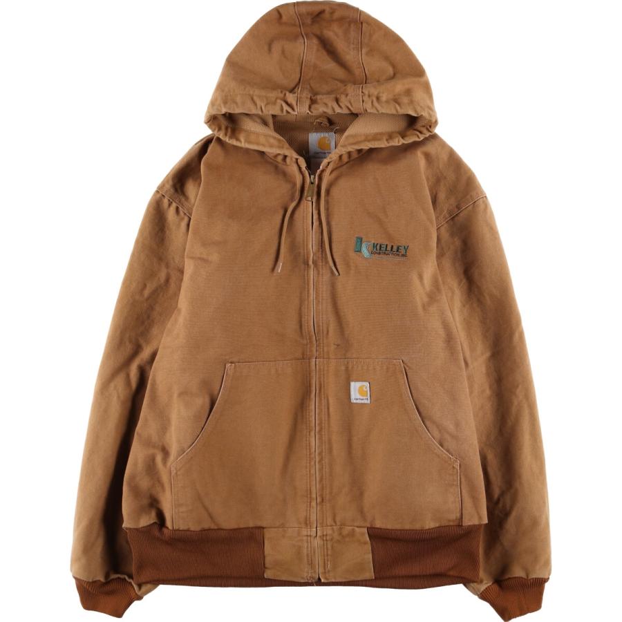 Carhartt（カーハート） 古着 アクティブジャケット ダックフルジップ