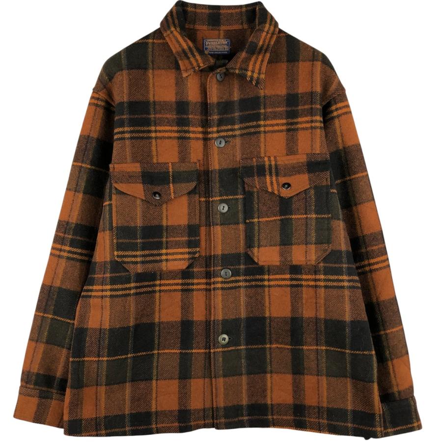 PENDLETON（ペンドルトン） 古着 ~70年代 チェック柄 ウールシャツ