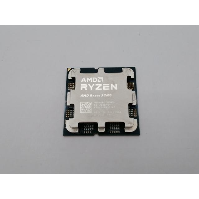 中古】AMD Ryzen 5 7600 (3.8GHz/TC:5.1GHz) BOX AM5/6C/12T/L3 32MB