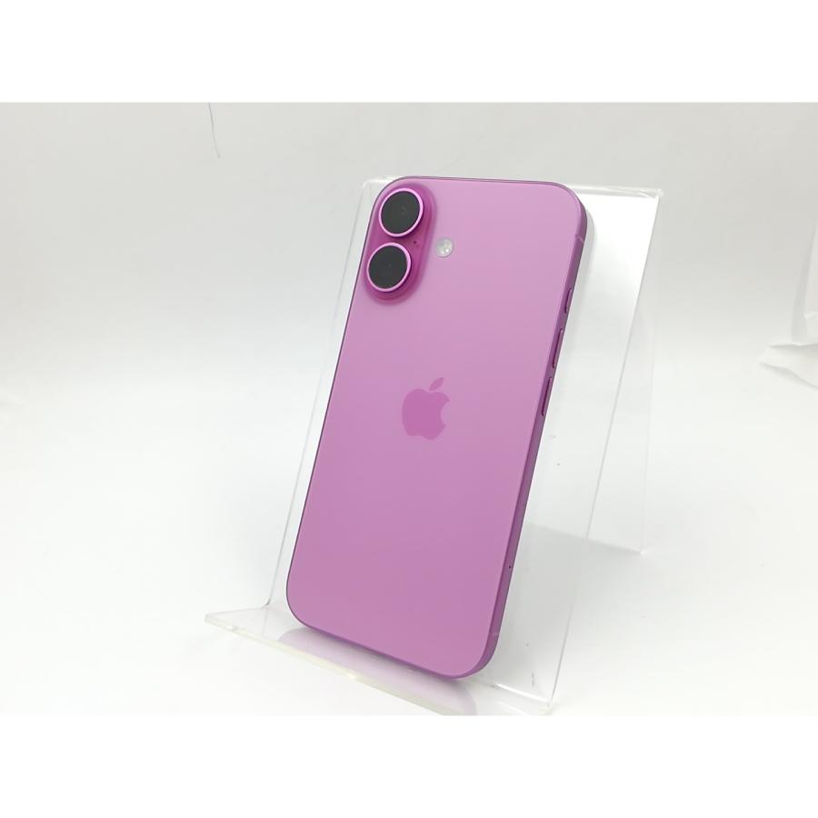 中古】Apple SoftBank 【SIMフリー】 iPhone 16 128GB ピンク MYDT3J/A