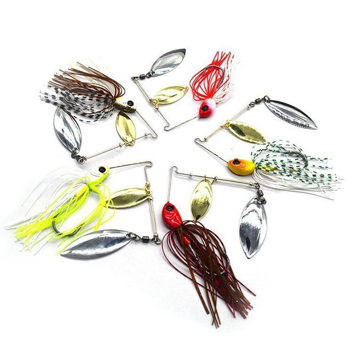 値下げ スピナーベイト新品未使用いろいろ15個セット① 2026年最新