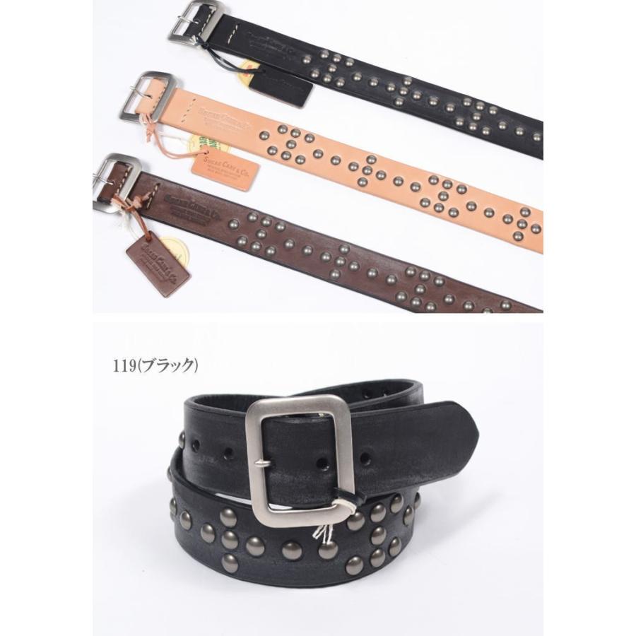 SUGAR CANE シュガーケーン ベルト STUDS GARRISON BELT スタッズ