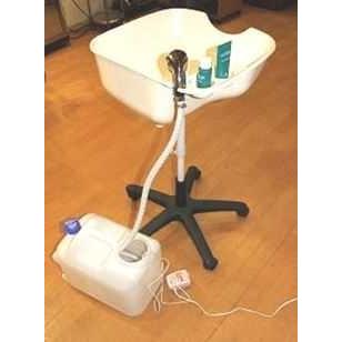 移動式シャンプー機 ポータブルシャンプー機 台 ユニット 訪問 美容