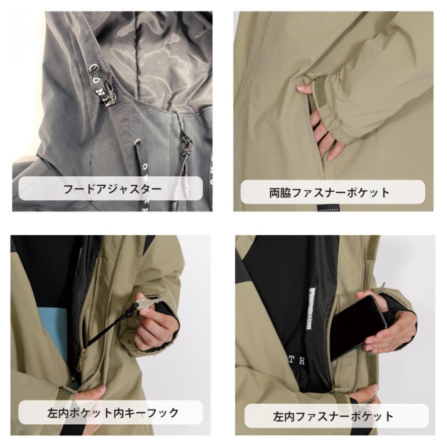 JACKFROST13 オーバーサイズ スノボウェア スノーボード ウェア 上下