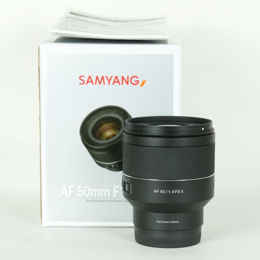 美品] SAMYANG AF 50mm F1.4 FE II （ソニーE用） | SONY Eマウント