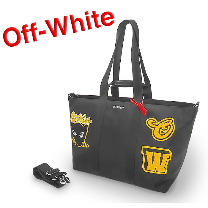 off white（オフホワイト） 【超美品 ほぼ未使用】 2WAY 3WAY ボストン