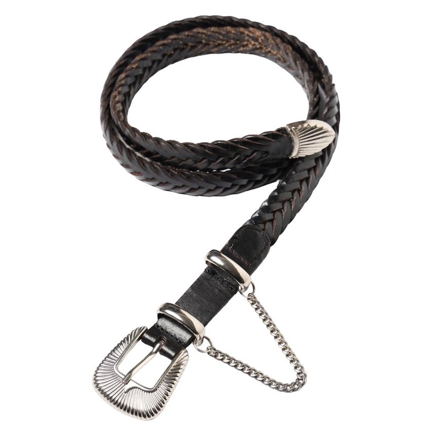 JieDa（ジエダ） JieDa WESTERN BELT BLACK / 2026SS ウェスタンベルト