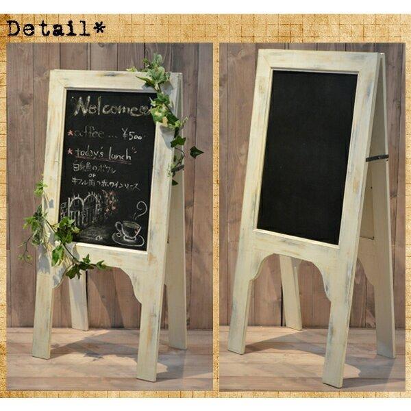 スタンド式メニューボード 立て看板 黒板 ブラックボード チョーク