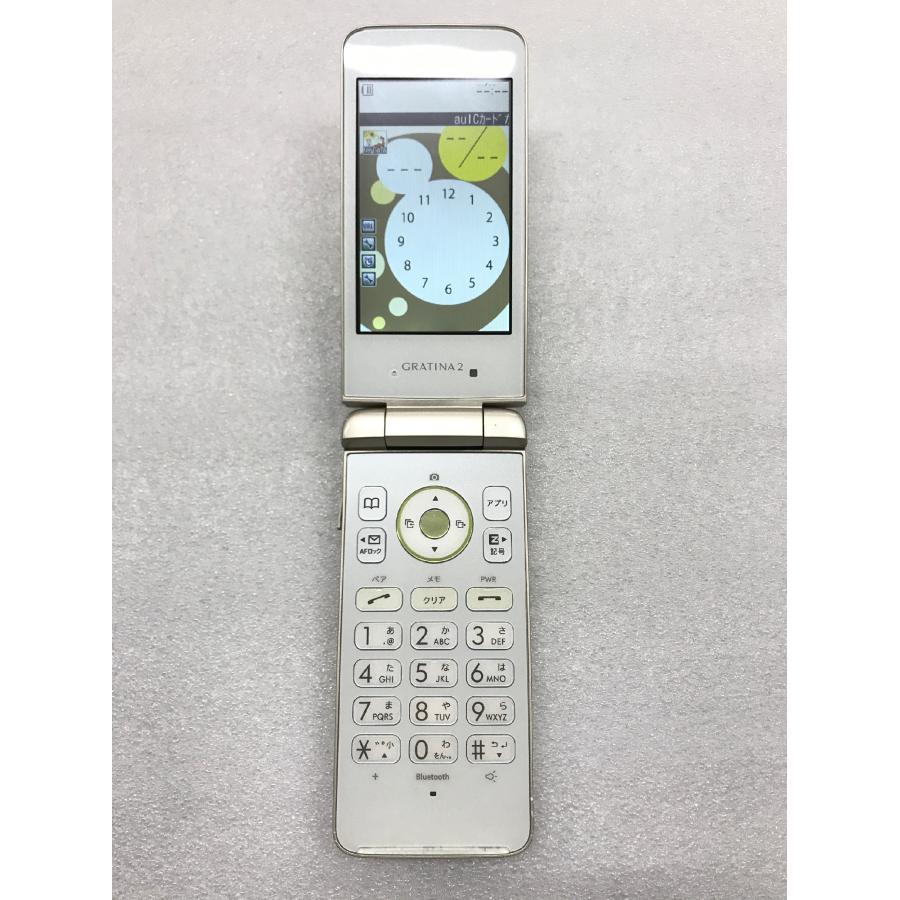 中古】KYY10 GRATINA2 京セラ au ガラケー 訳あり : オーケイアイピー