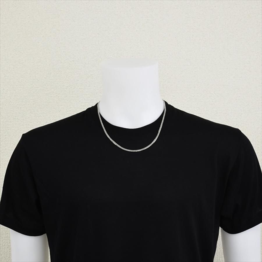 喜平ネックレス プラチナ 6面ダブル ネックレスチェーン 50cm 20g