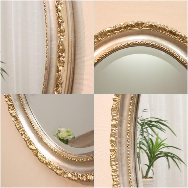 鏡 ミラー ウォールミラー アンティークミラー イタリア製ウォール