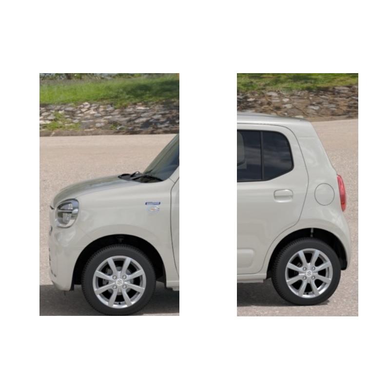 アルミホイールセンターキャップ(ホワイト)1台分セット「スズキ純正