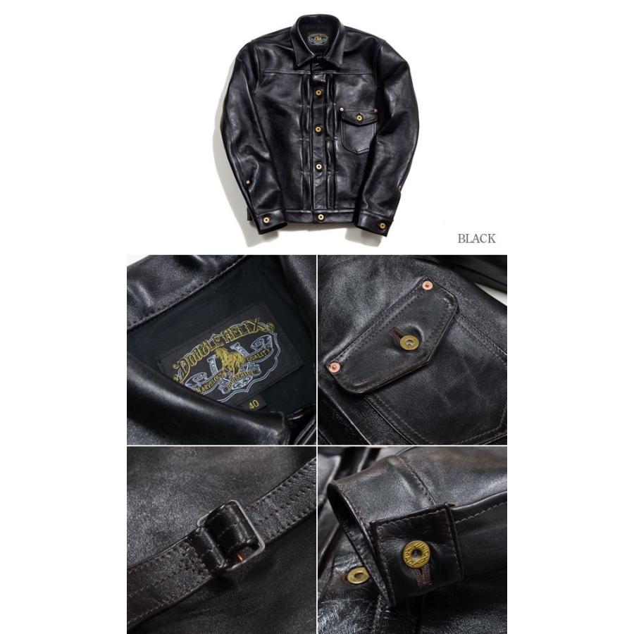 ダブルヘリックス 1stタイプ 茶芯 レザージャケット DOUBLE HELIX