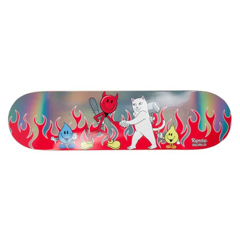RIPNDIP（リップンディップ） RIPNDIP NERM VS DEVILMAN SKATEBOARD