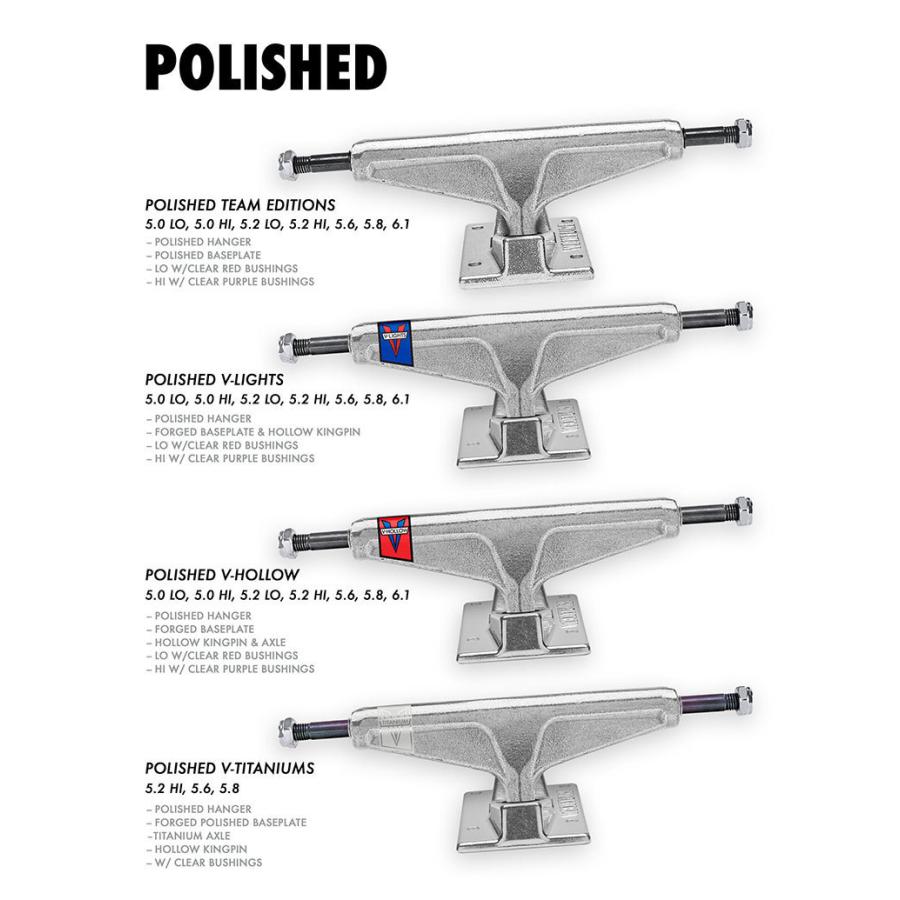 ベンチャーDeluxe Productions スケートボードトラック5.2HI