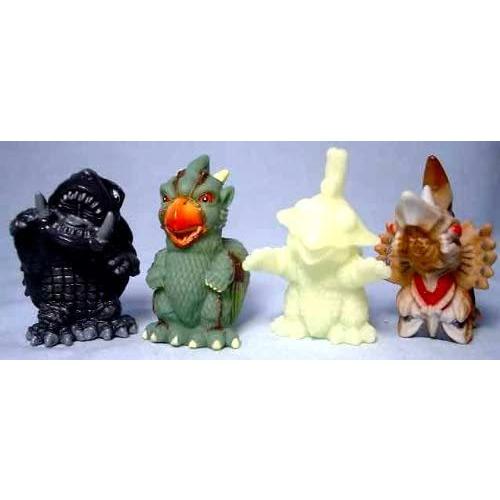 イワクラ ガメラ・ガッパ・ギララ 特撮大百科 Mini レアカラー4種