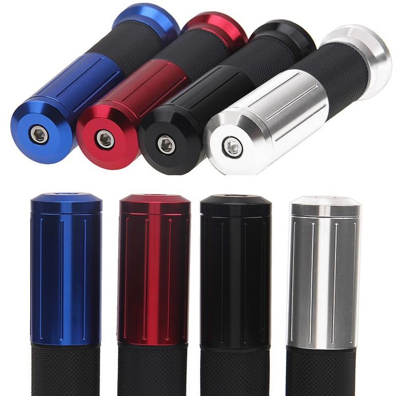 全国送料無料 汎用 オートバイ バイク カスタム グリップ アルミ 22.2